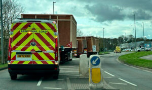 Movement of an Oil Cooling Equipment